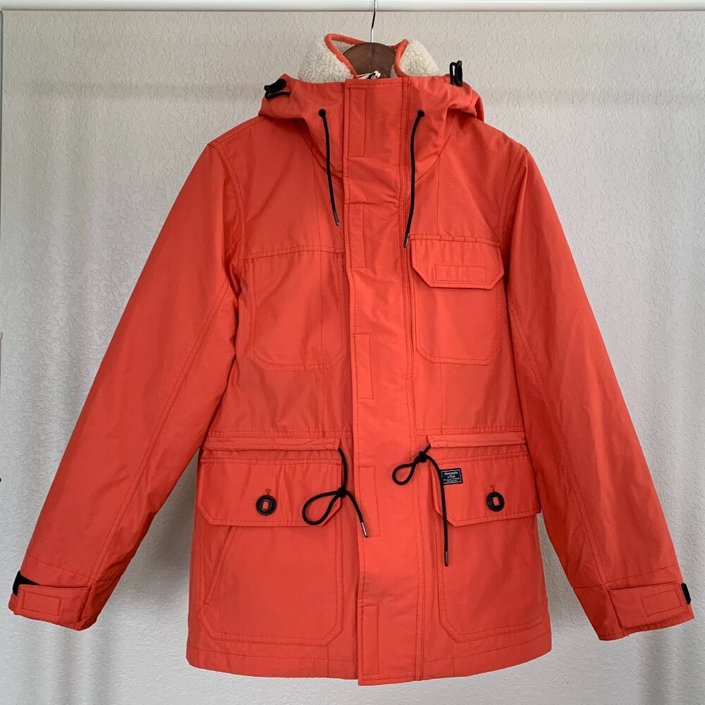 Abercrombie & Fitch 3-in-1 Survival Parka, Removable Liner, Men's XS, NWT